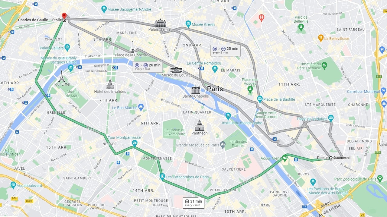 ligne-6 Métro Paris ligne 6